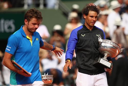 The Spaniard beat Stan Wawrinka in the 2017 French Open final