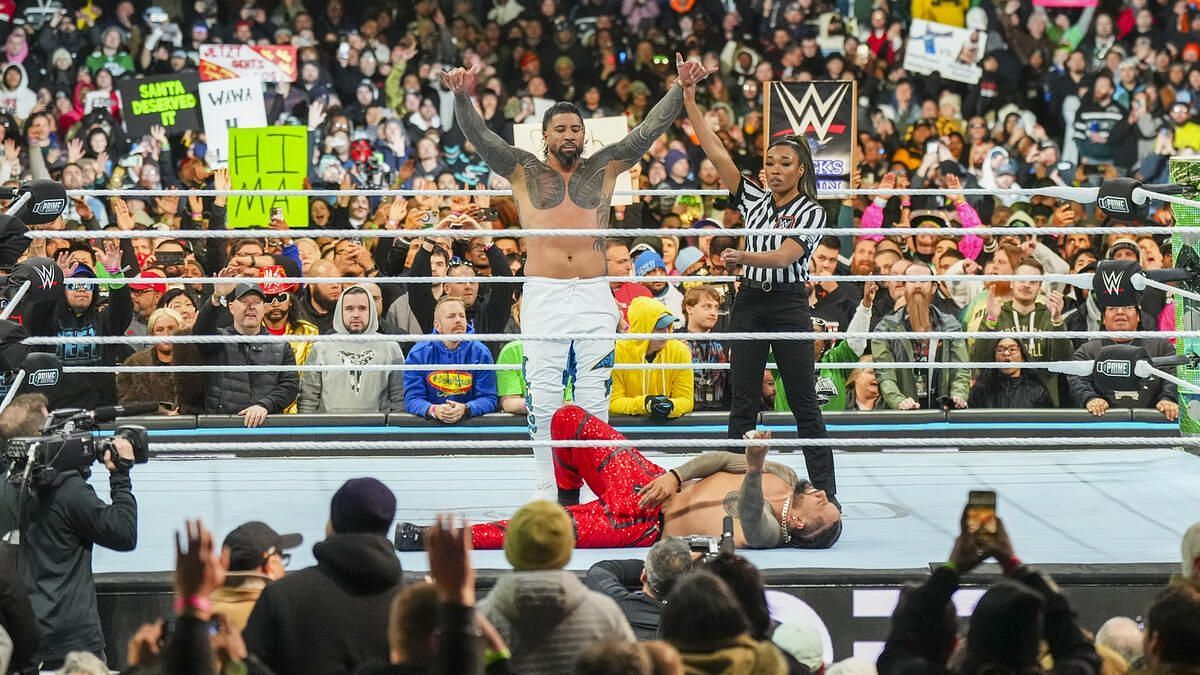 Jimmy Uso vs Jey Uso at WrestleMania XL