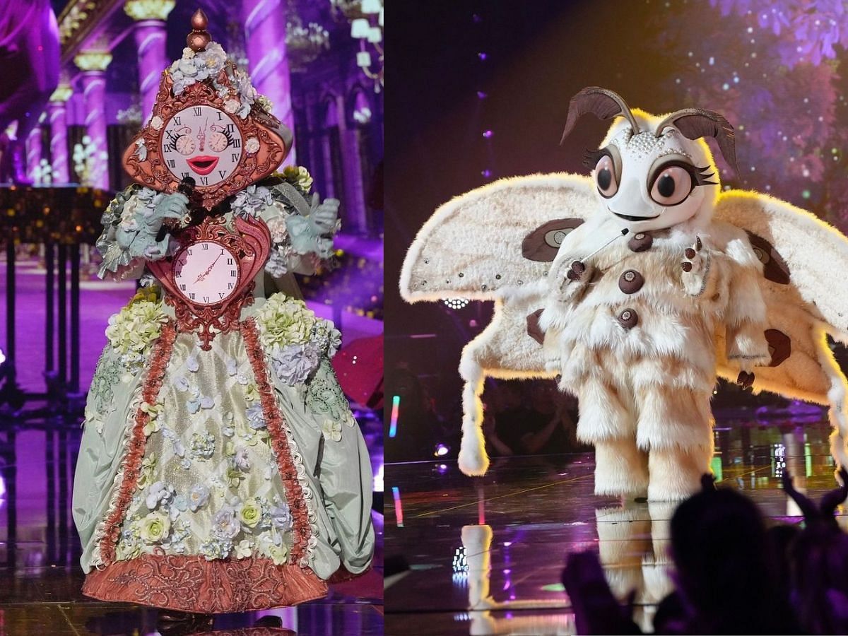 The Masked Singer season 11 contestants Clock and Poodle Moth