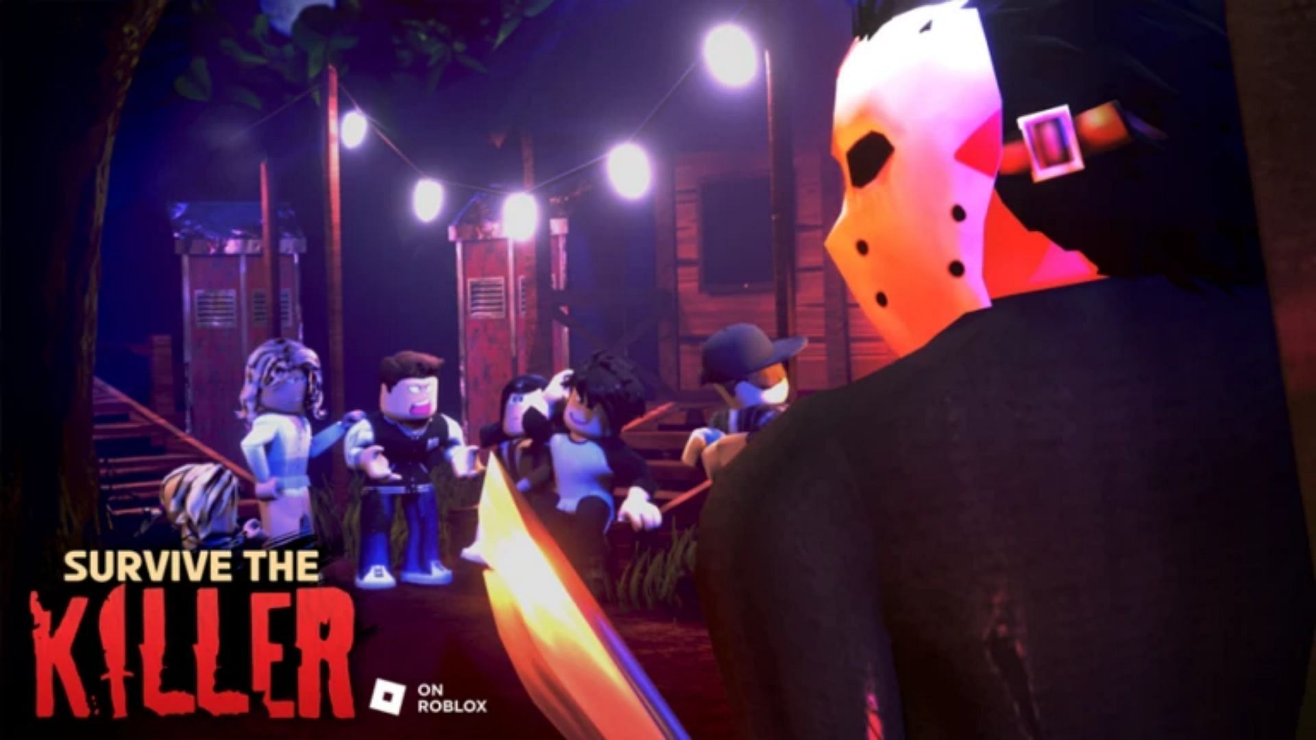 Official Survive the Killer cover (Image via Roblox)