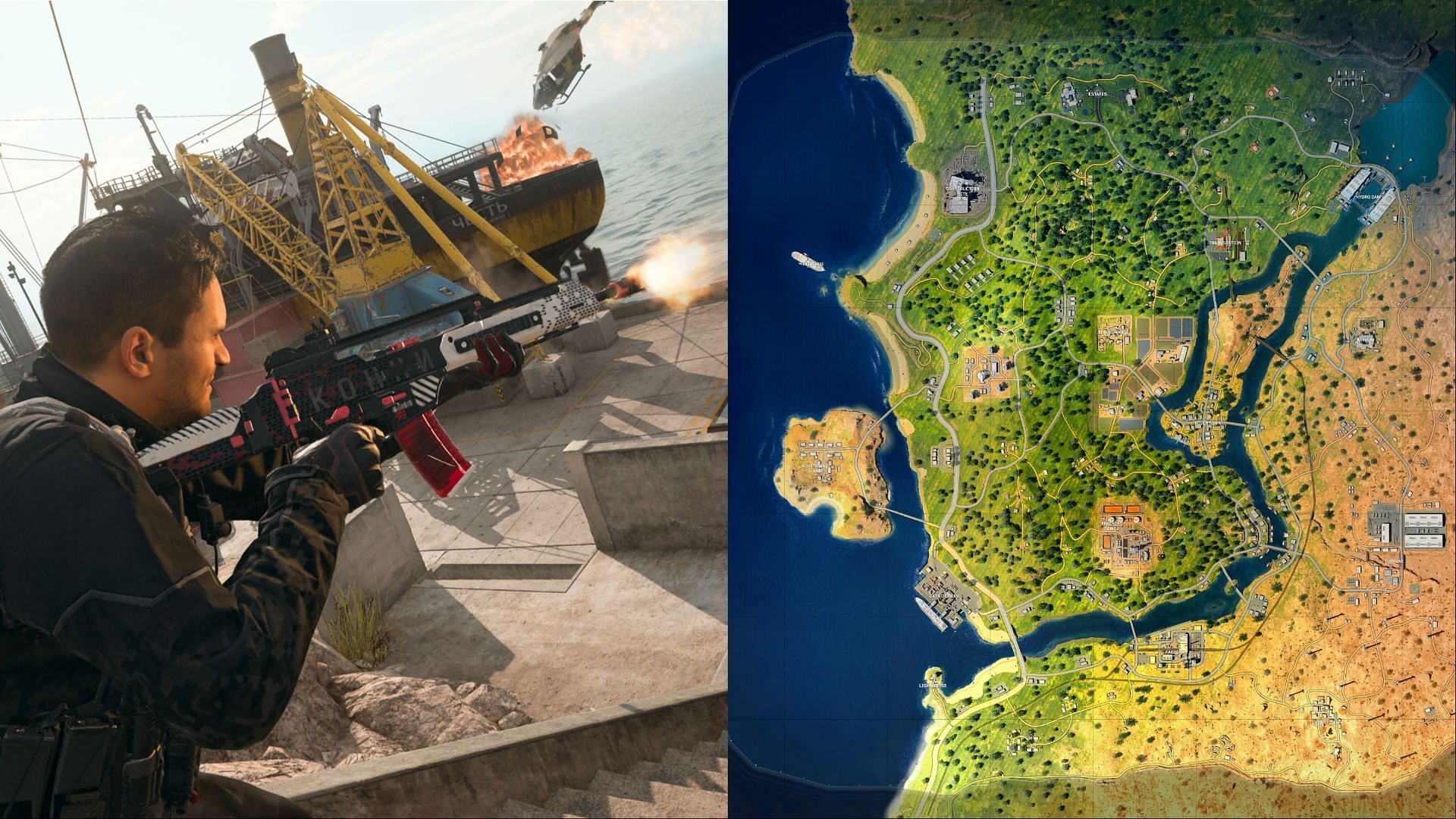 COD fans want Blackout map from Black Ops to return in Warzone (Image via Activision)