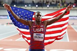 WATCH: Christian Coleman runs blistering 100m to hold off Ferdinand Omanyala at Prefontaine Classic 2024