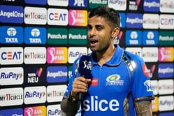 "I think after 14th December, today is the day where I fielded for 20 overs and batted for almost 18 overs" - Suryakumar Yadav on his second IPL ton