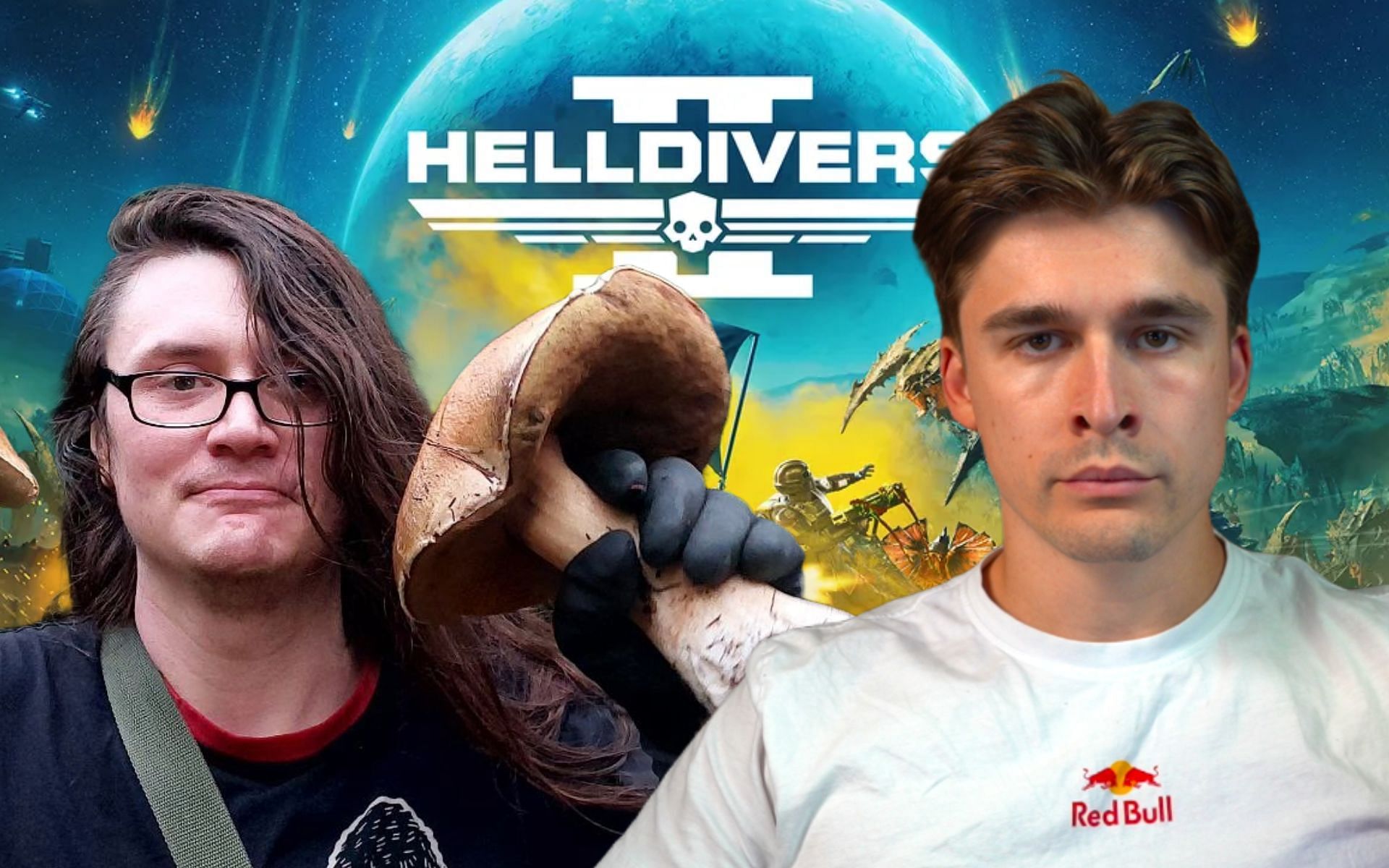 Pirate Software, Ludwig, and more react to Helldivers 2