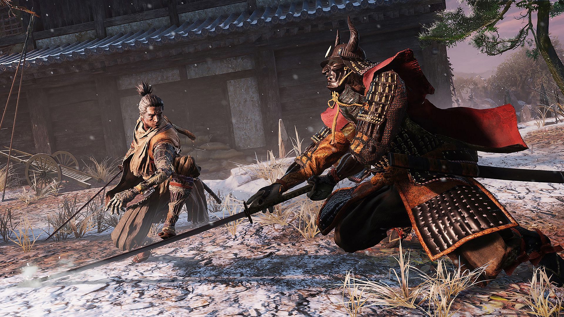 Sekiro features a fast-paced combat system (Image via FromSoftware)