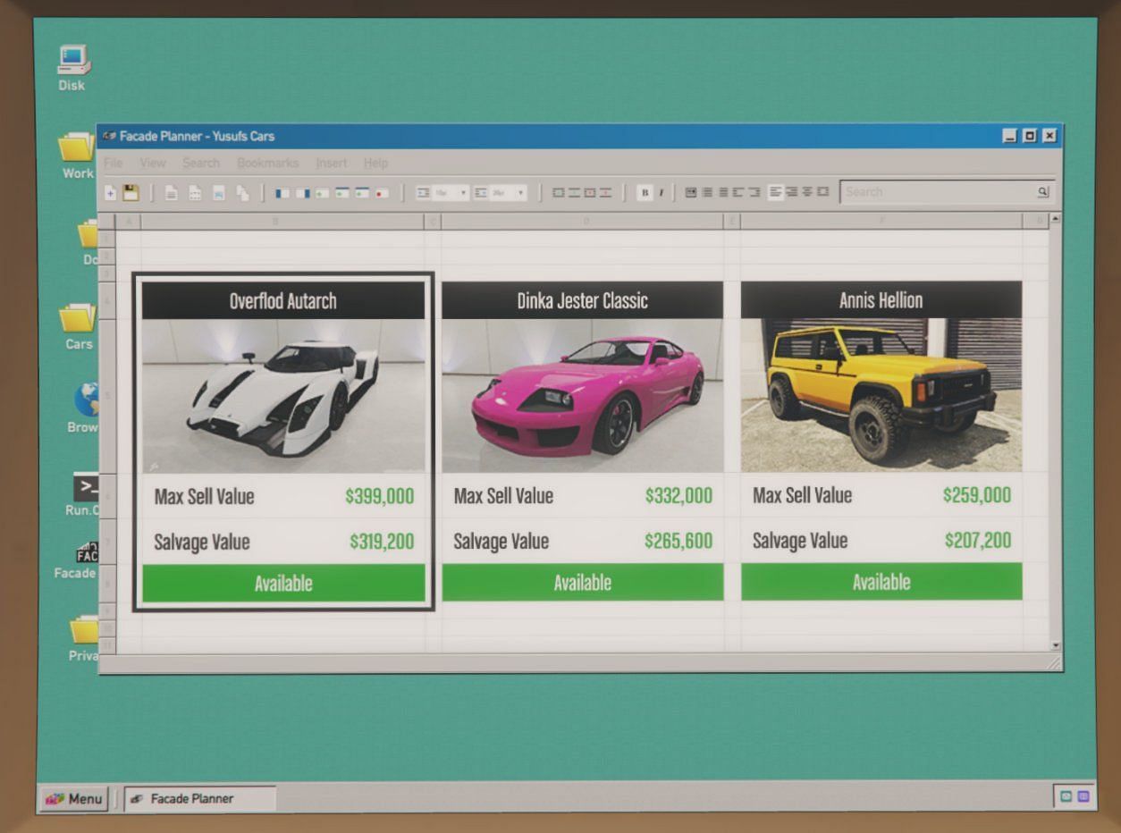 New Salvage Yard Robbery vehicles added with today&#039;s GTA Online update (Image via X/@TezFunz2)