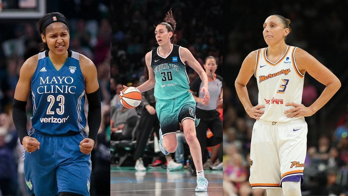 Diana Taurasi, Breanna Stewart, Maya Moore