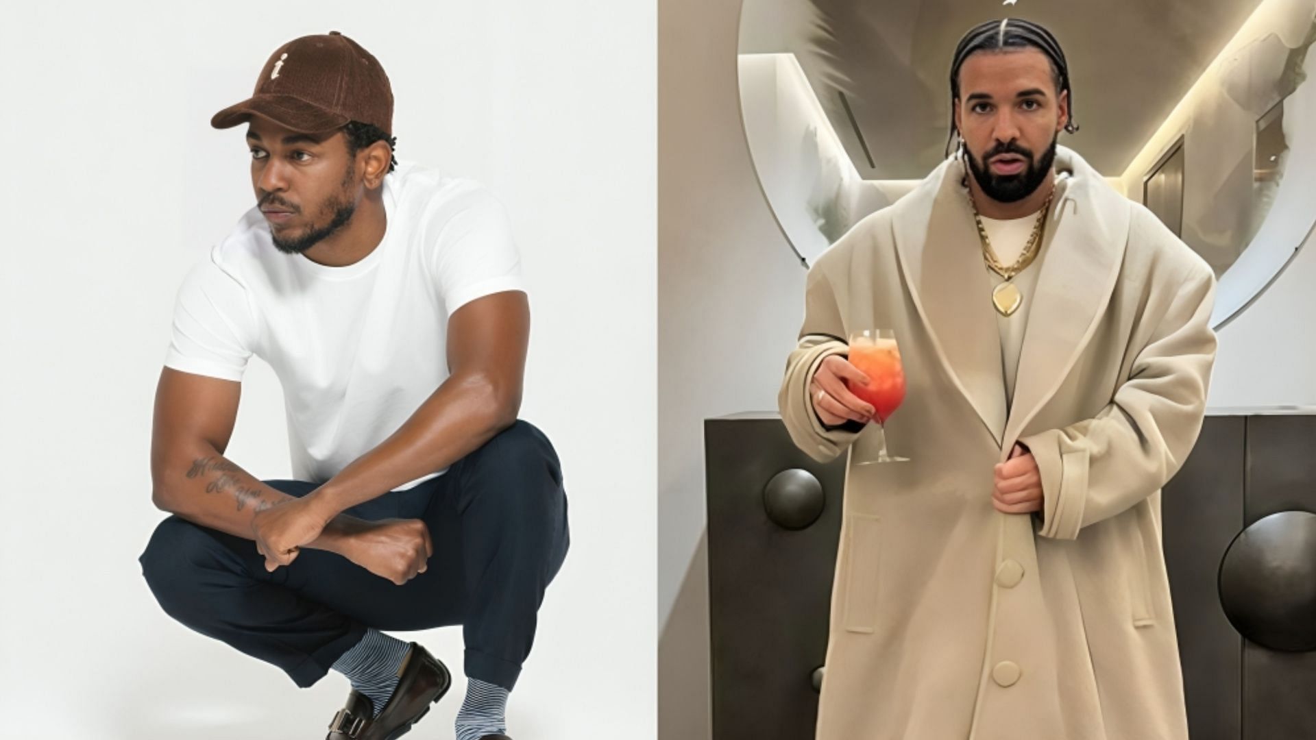 The Drake Vs Lamar battle finally got over (Image via Facebook / Kendrick Lamar / Instagram / champagnepapi)