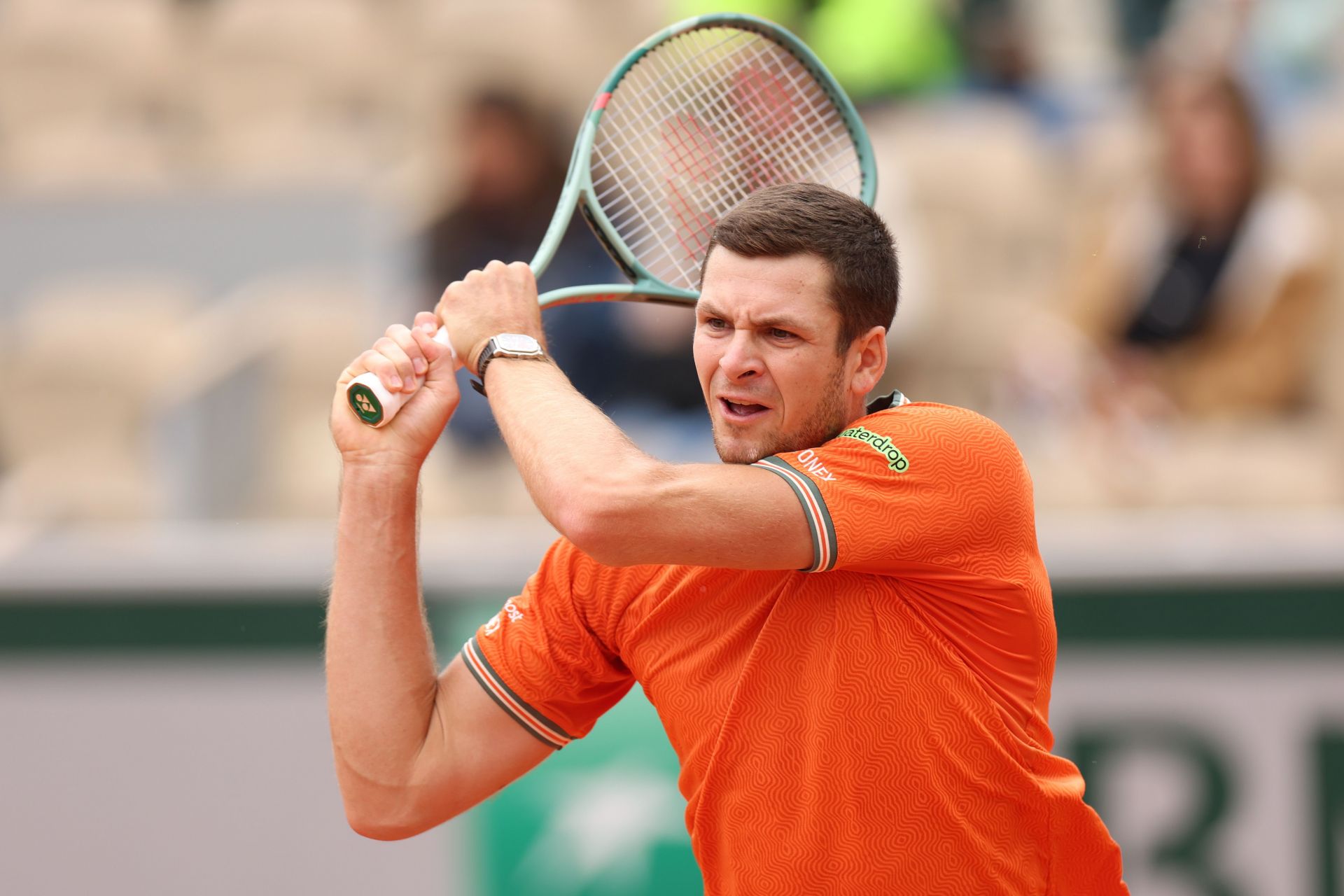 Hubert Hurkacz at the 2024 2024 French Open