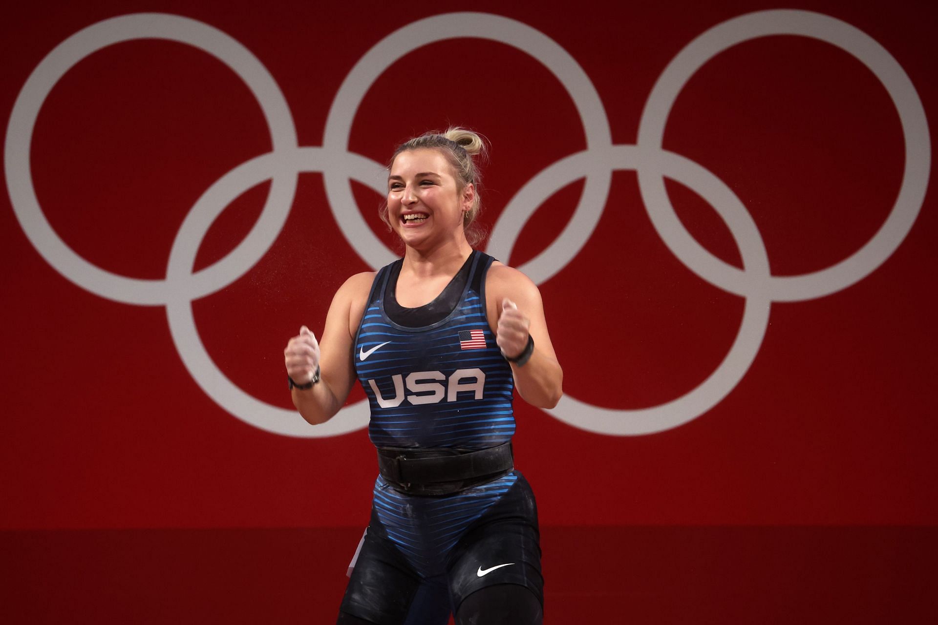 Katherine Elizabeth Nye at the Tokyo 2020 Olympics. (Photo by Chris Graythen/Getty Images)