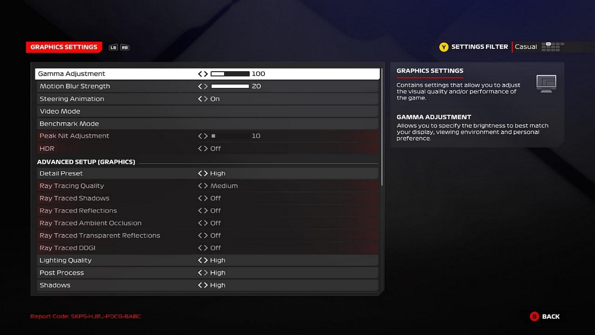 Adjust the graphics settings to improve the performance (Image via EA Sports)