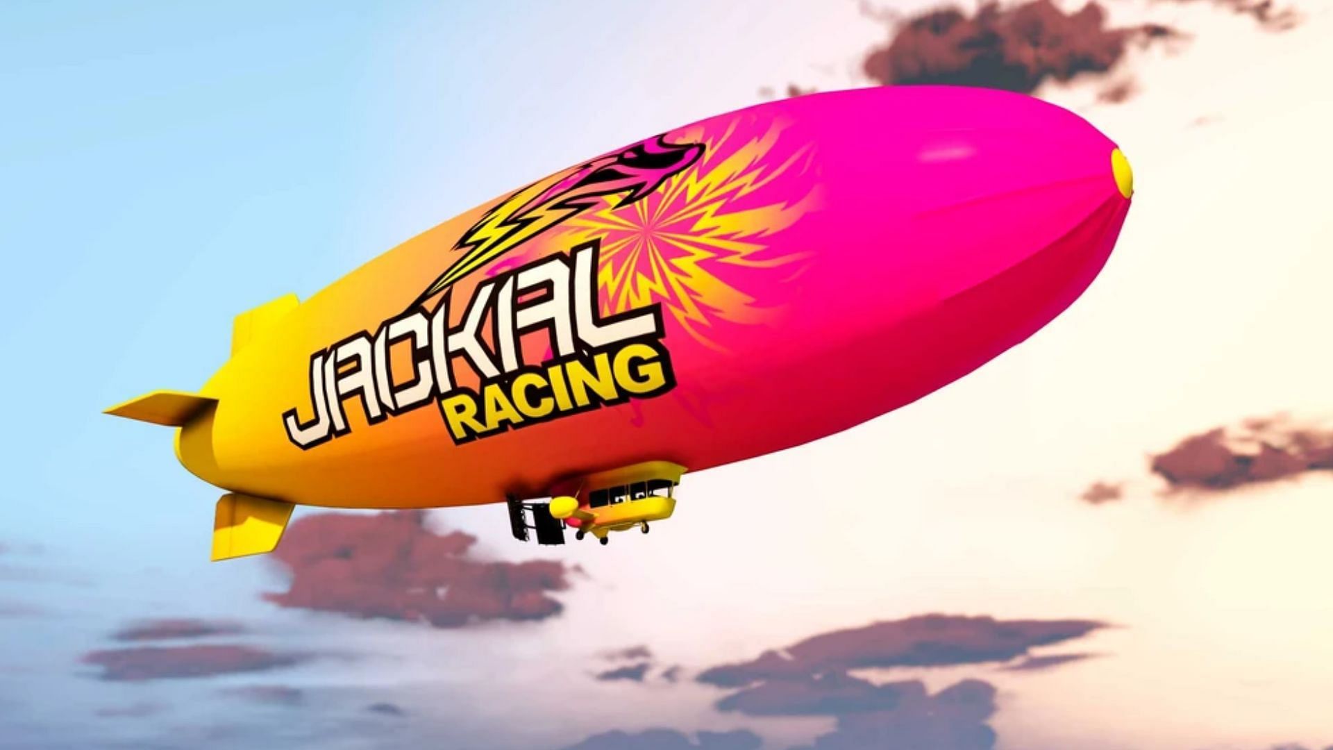 A customized Blimp in Grand Theft Auto 5 Online (Image via Rockstar Games)