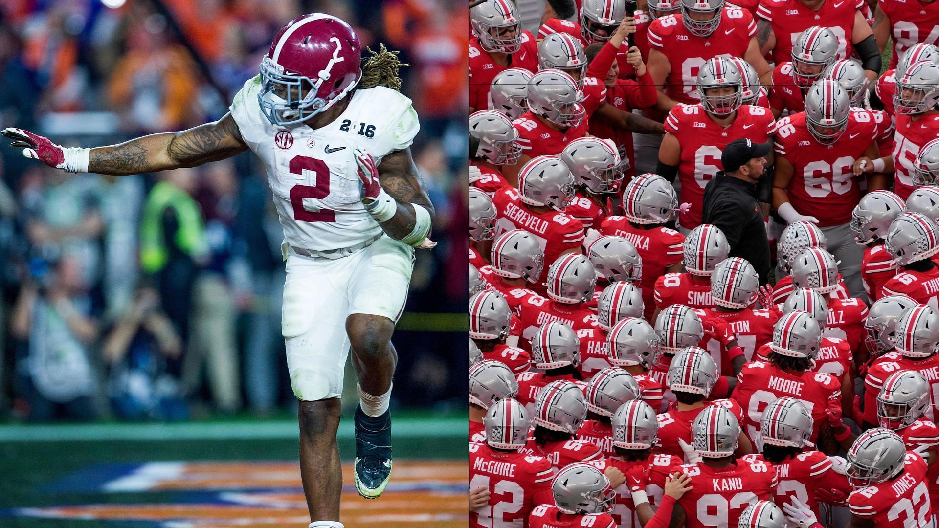 Alabama and Ohio State are among the college football programs with the most players on NFL rosters