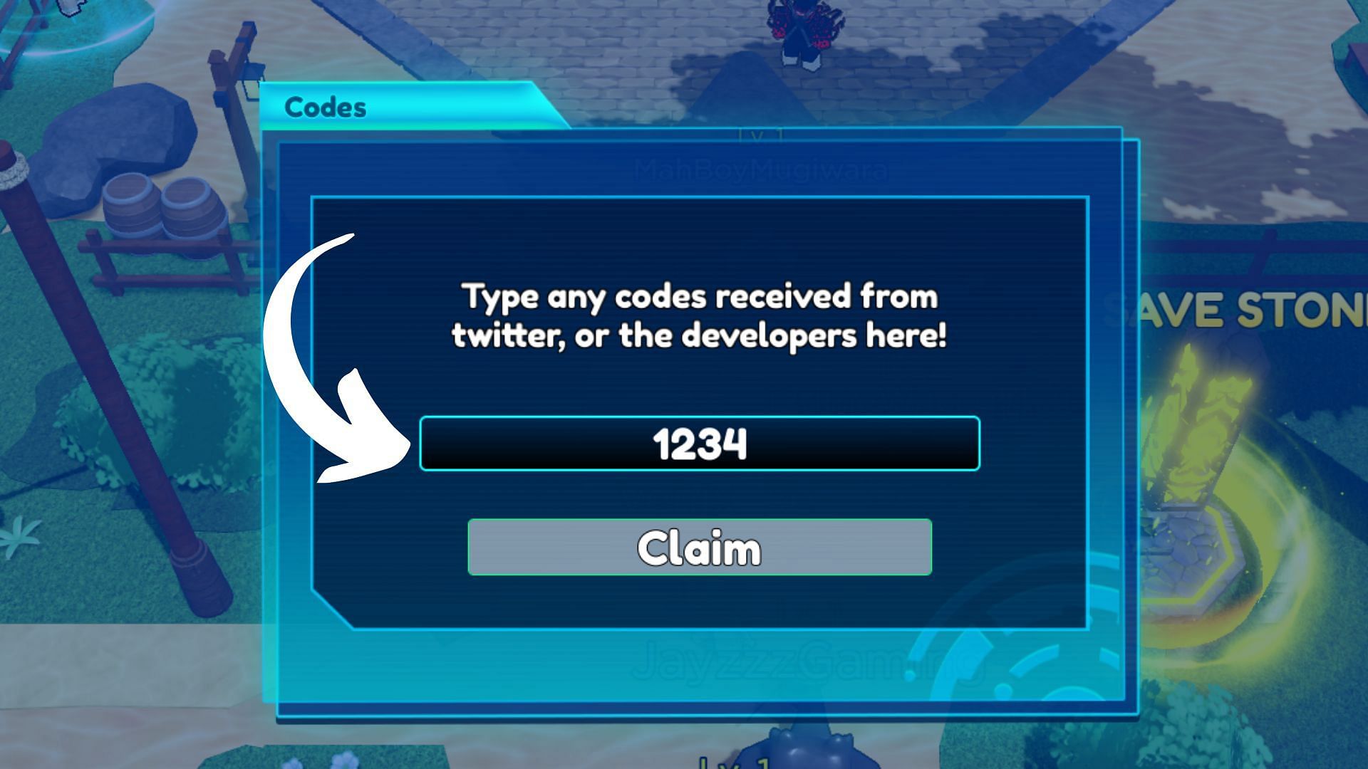 Anime Switch invalid code issue (Image via Roblox || Sportskeeda)