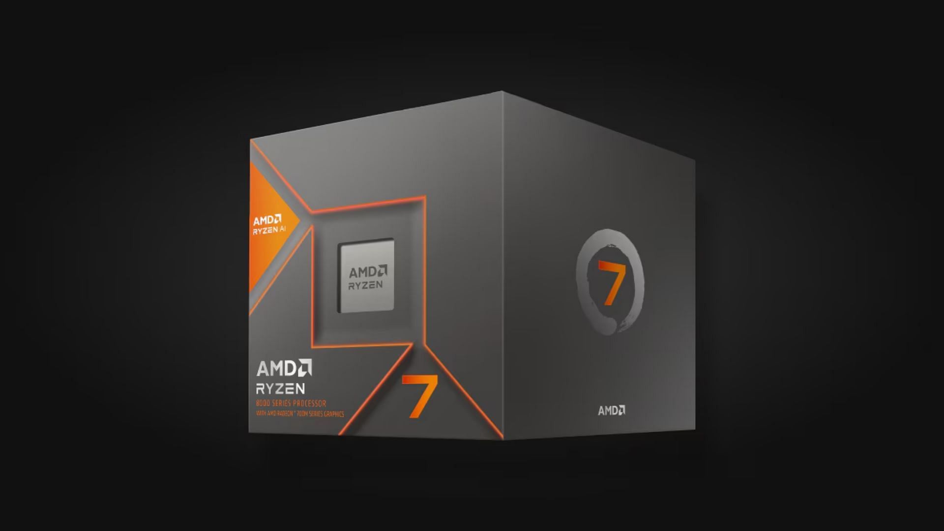 The AMD Ryzen 7 8700G comes with a boxed cooler (Image via AMD)