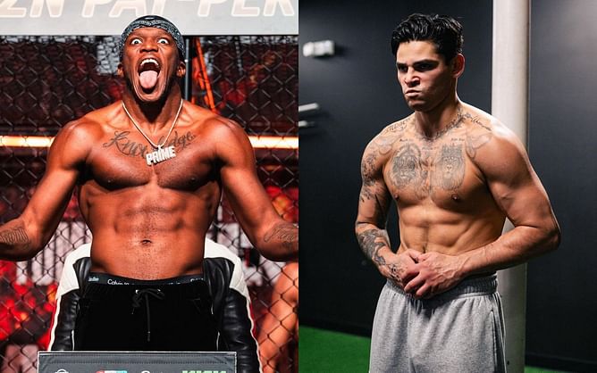 Ryan Garcia tears into KSI after being called an "absolute tw*t" by the YouTuber - "I will beat the living dog sh*t outta you"