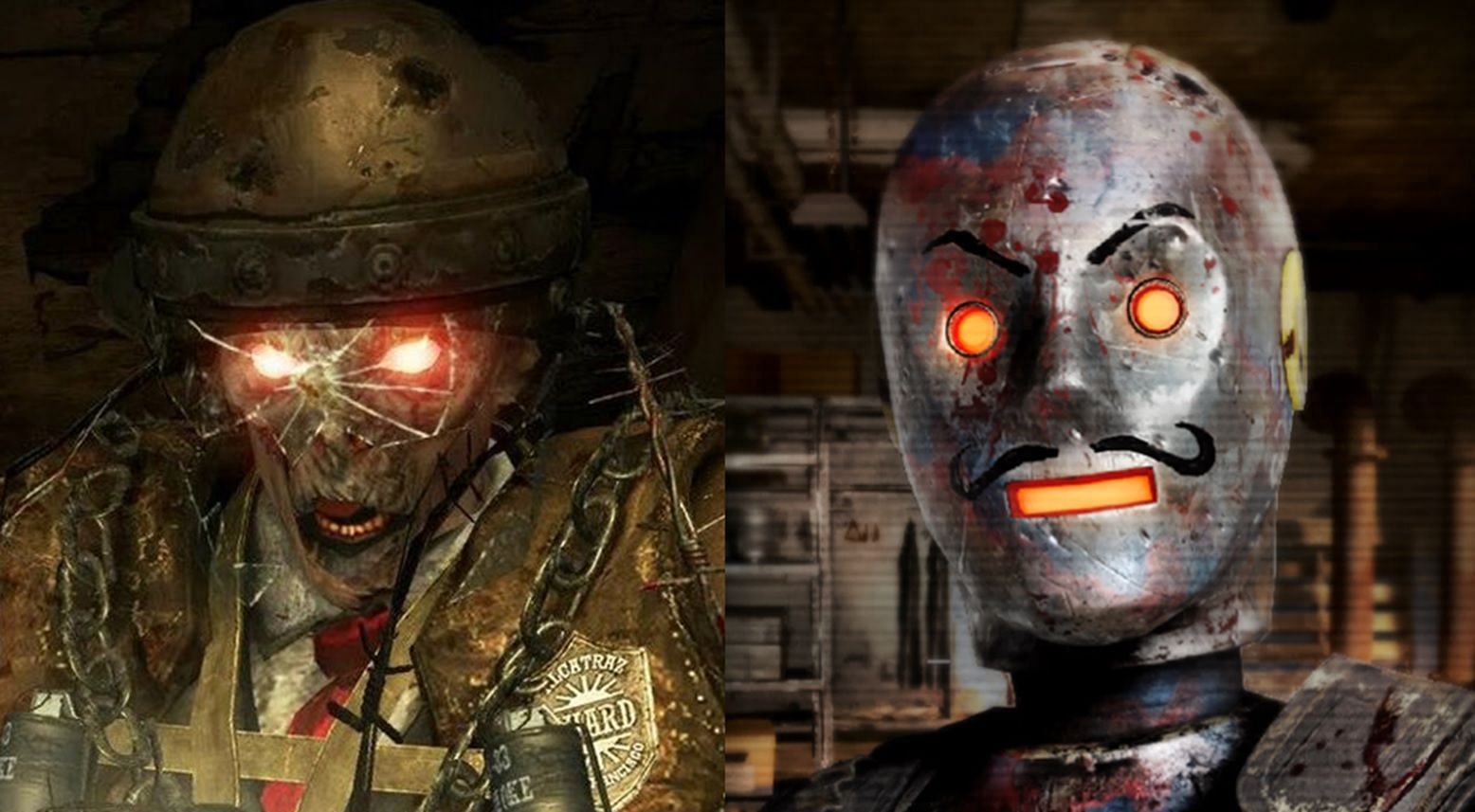 Brutus and Klaus as seen in BO2 and Black Ops Cold War zombies (Image via Activision)