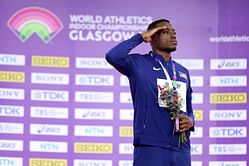 WATCH: Grant Holloway defends 110m hurdles once again, sets new world lead at Atlanta City Games