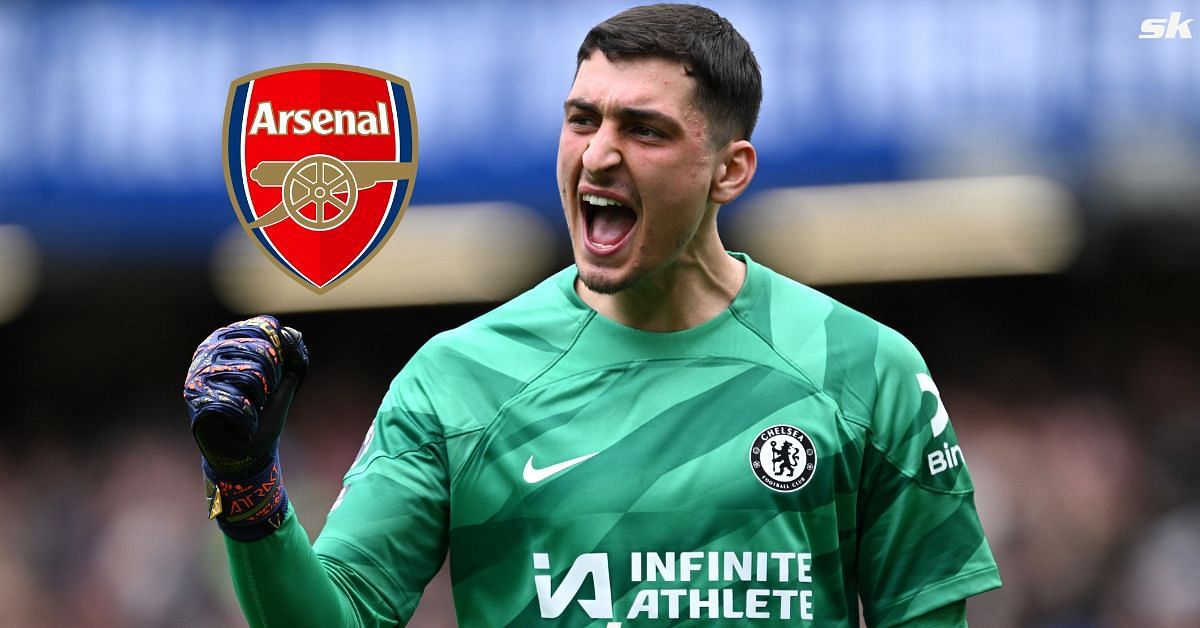 Chelsea keeper Petrovic heaps praise on Arsenal target 