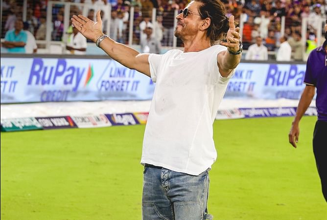 "An elder brother figure for us, he guides us constantly" - Venkatesh Iyer hails KKR owner Shah Rukh Khan after victory in IPL 2024 Qualifier 1