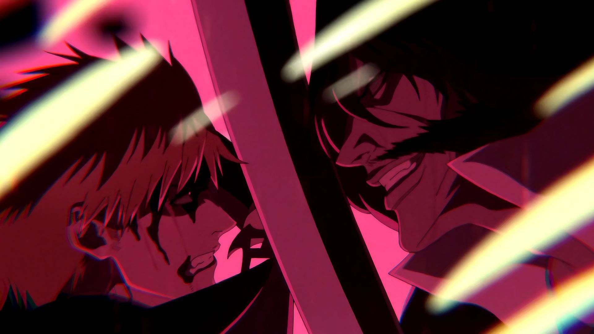 Ichigo vs Yhwach in Bleach TYBW (Image via Studio Pierrot)