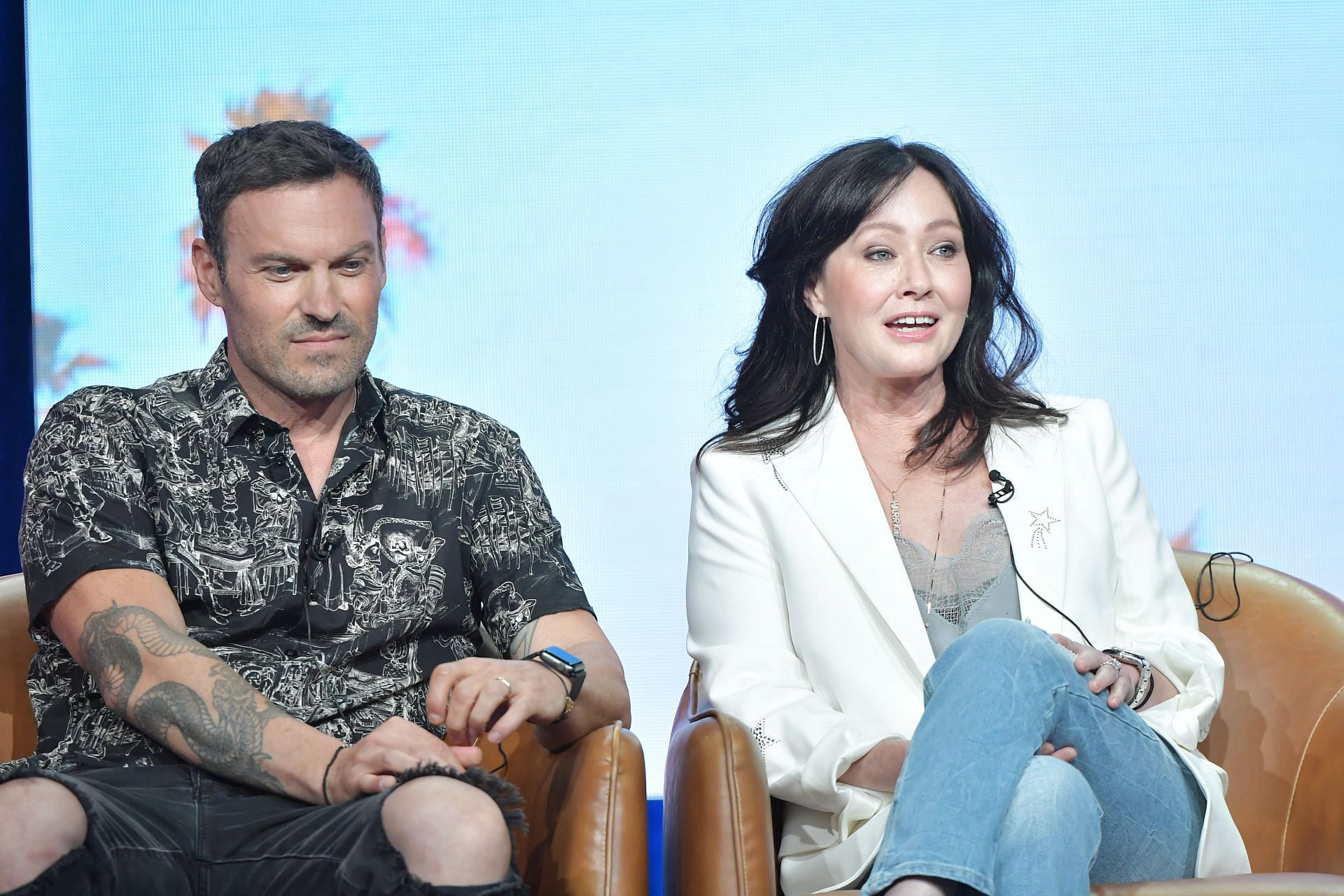 Brian Austin Green and Shannen Doherty for 90210 (Image via Amy Sussman/Getty Images)
