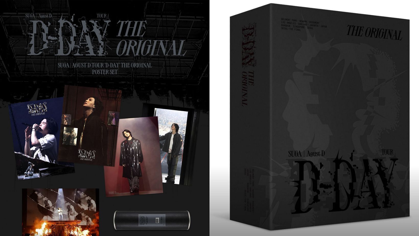 BTS Suga&rsquo;s &lsquo;D-DAY The Original&rsquo; sold out within two minutes after pre-orders. (Images via X/@bts_bighit and Weverse website)