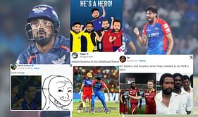 "Everything going in RCB's favor in last 3 weeks, just to get eliminated by rain on 18th May"- Top 10 funny memes after DC beat LSG in IPL 2024