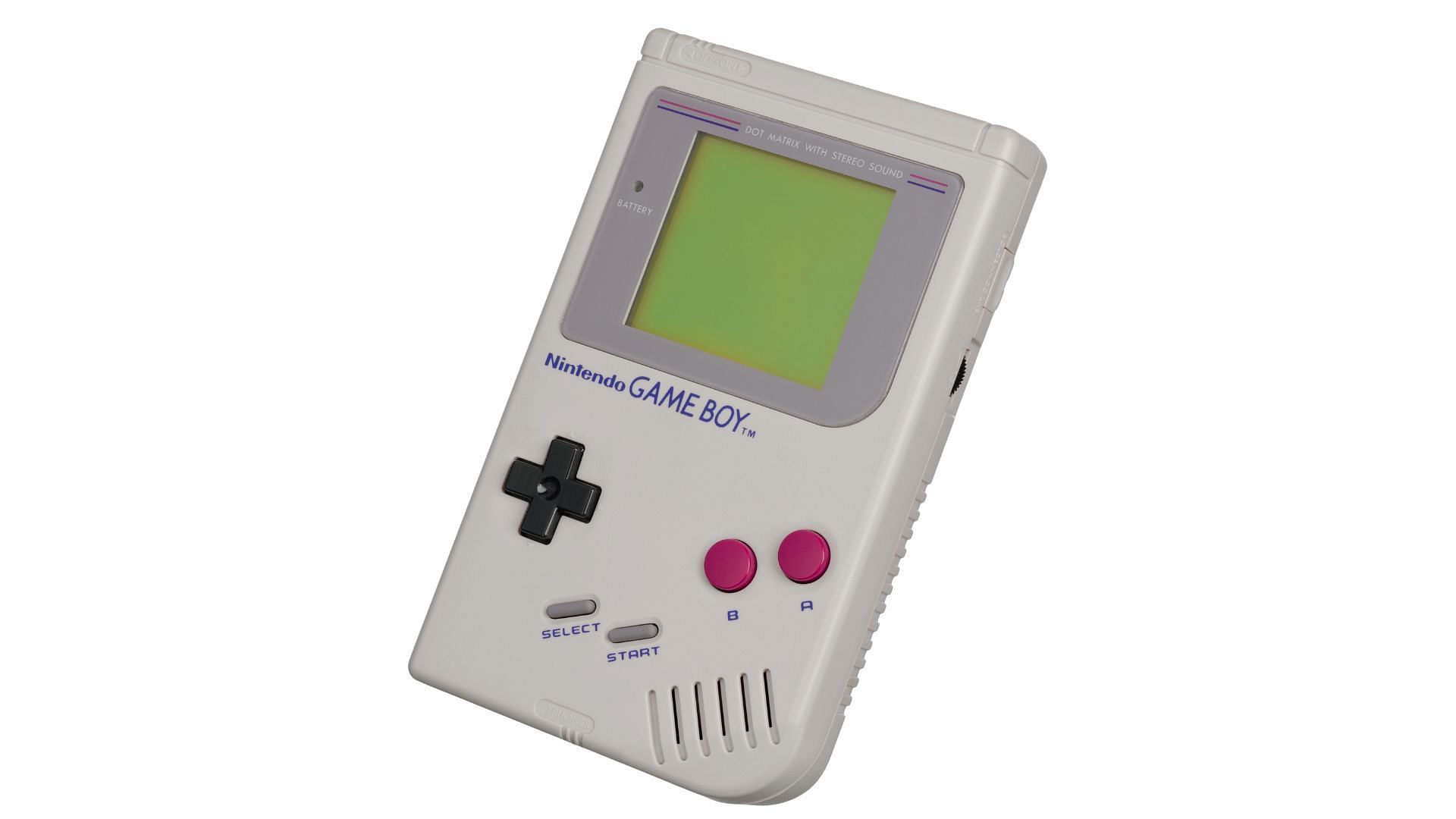 Nintendo Game Boy - the best handheld Nintendo console (Image via Wikipedia/@Evan-Amos)