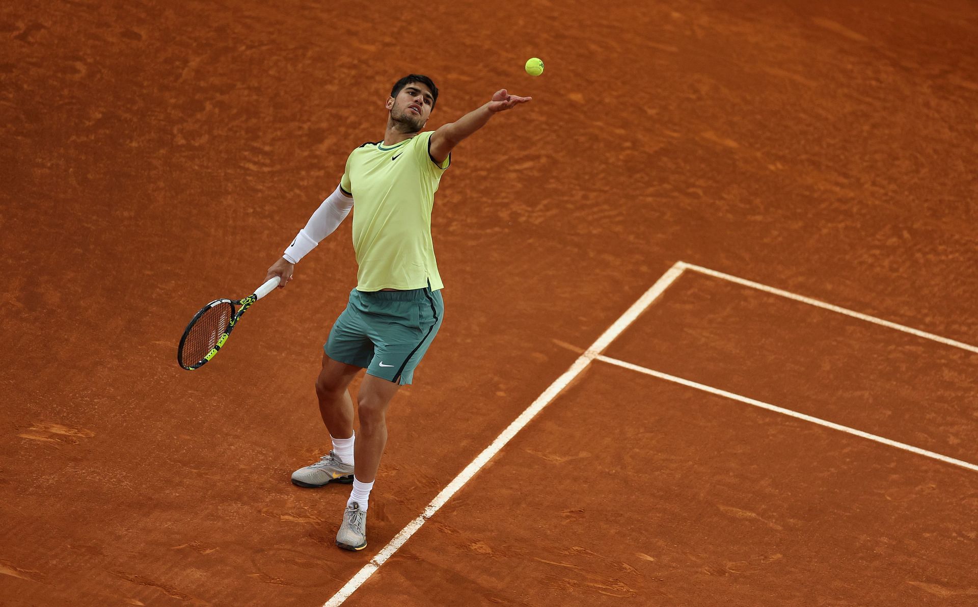 Alcaraz at the Mutua Madrid Open - Day Nine