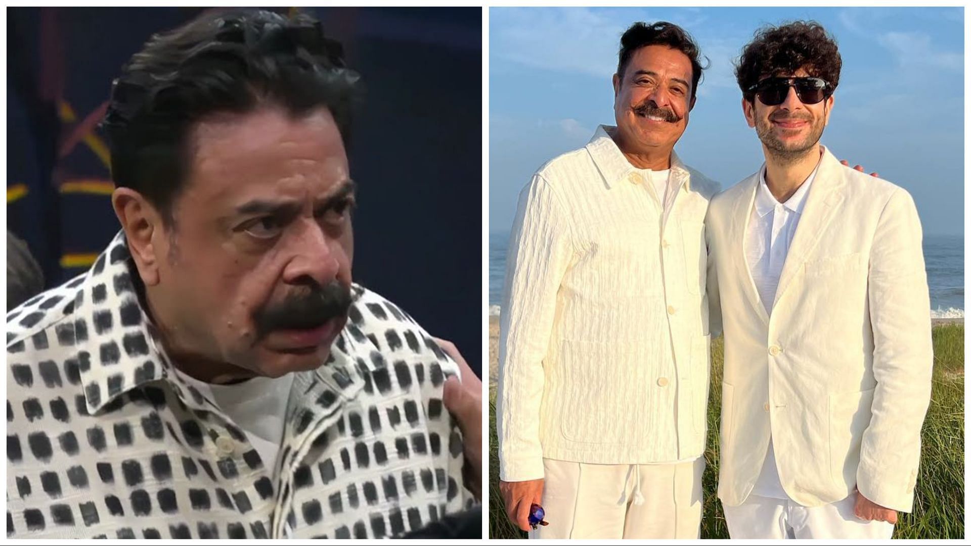 Shad Khan and Tony Khan at an event together, Shad Khan on AEW Dynamite