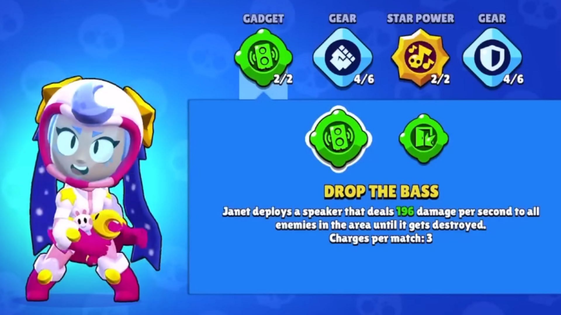 The Drop The Bass gadget (Image via Supercell)