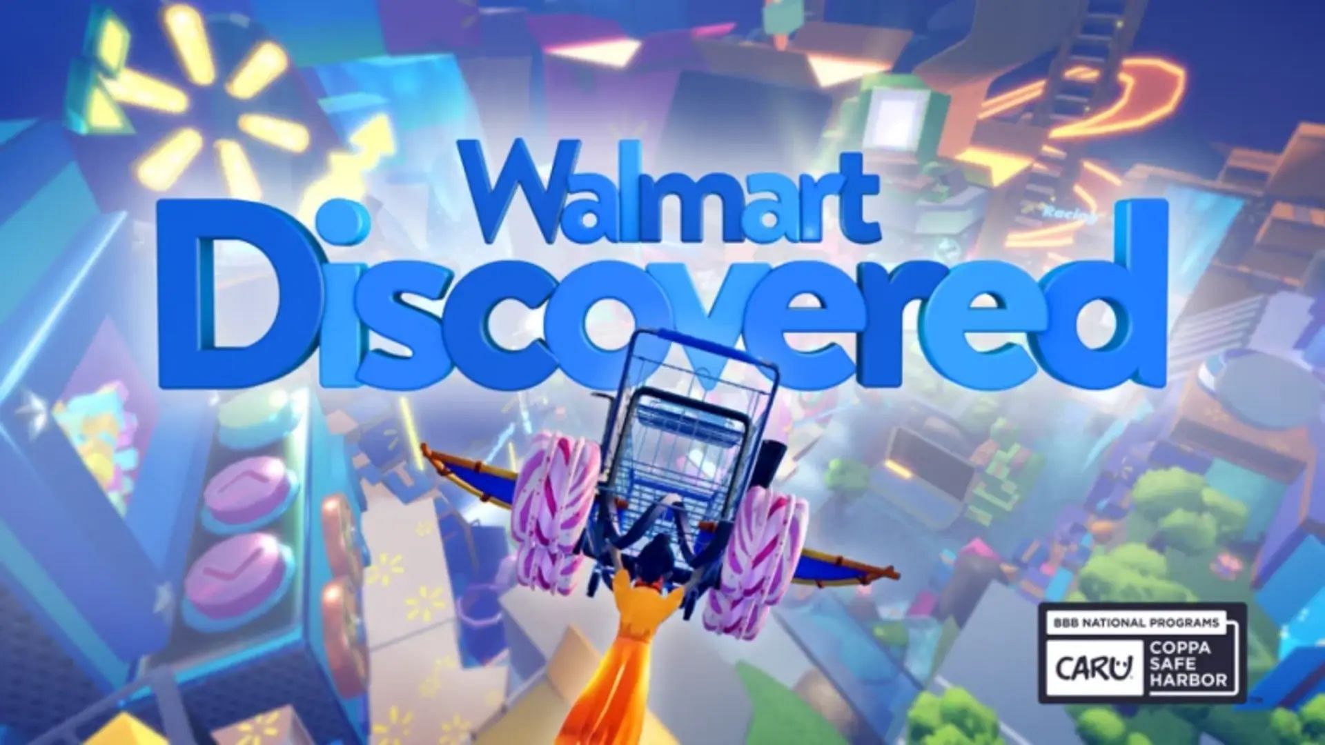 Official Walmart Discovered cover (Image via Roblox)