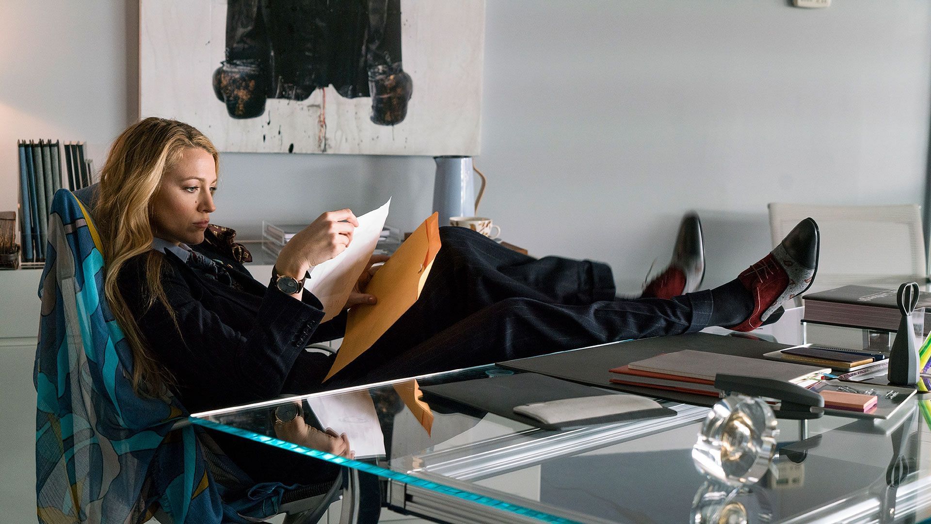 Blake Lively in &#039;A Simple Favor&#039; (Image via Lionsgate)