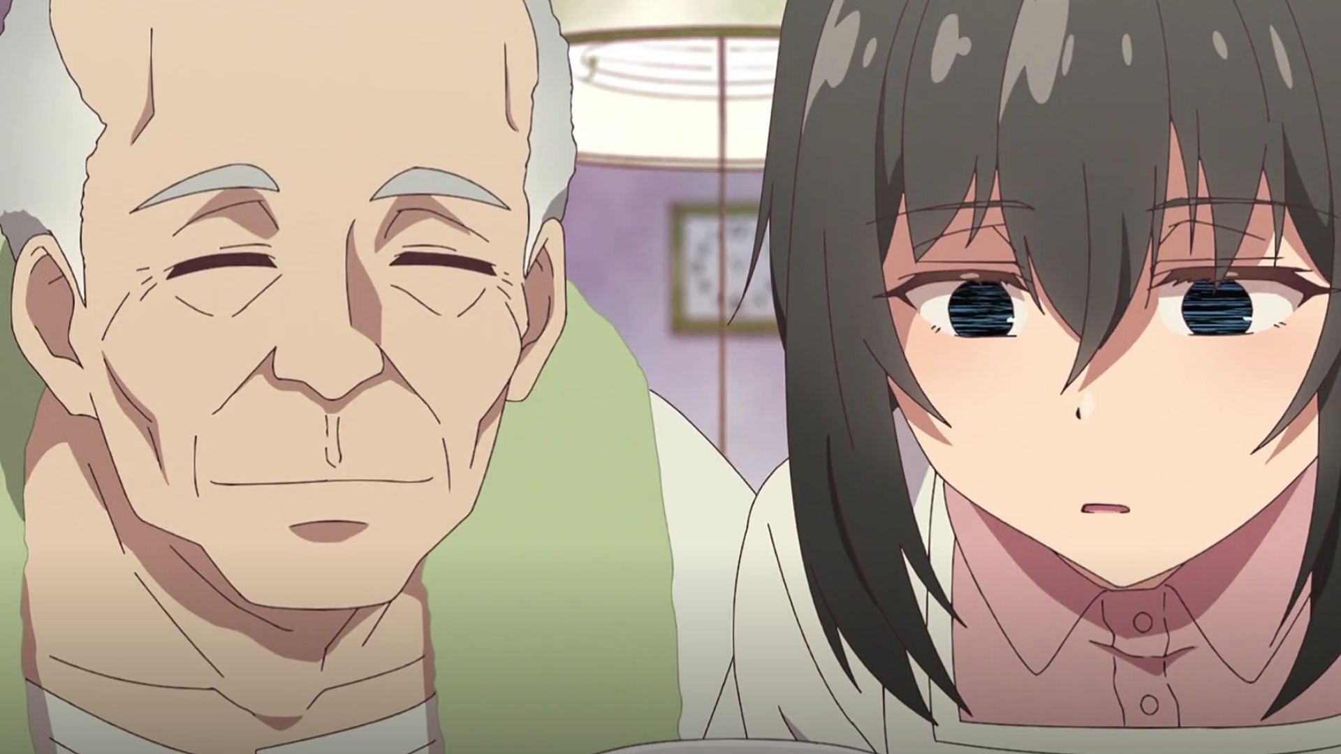 Shouzou and Ine as seen in Grandpa and Grandma Turn Young Again (Image via Gekko)