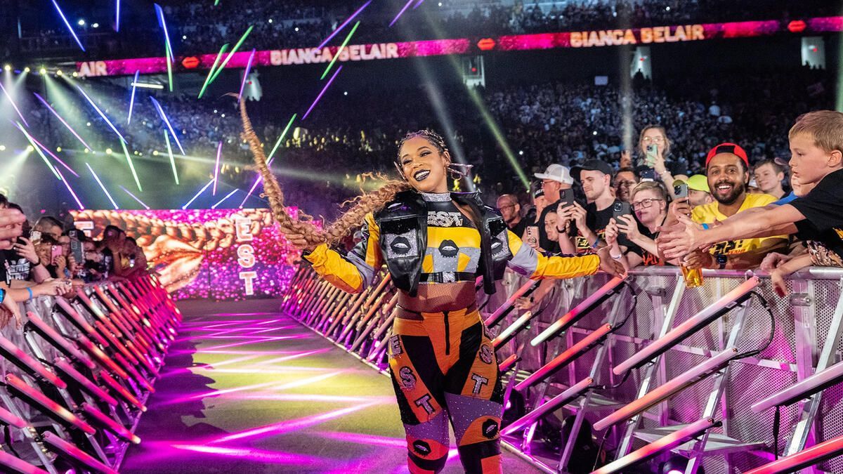 Bianca Belair shows off new look