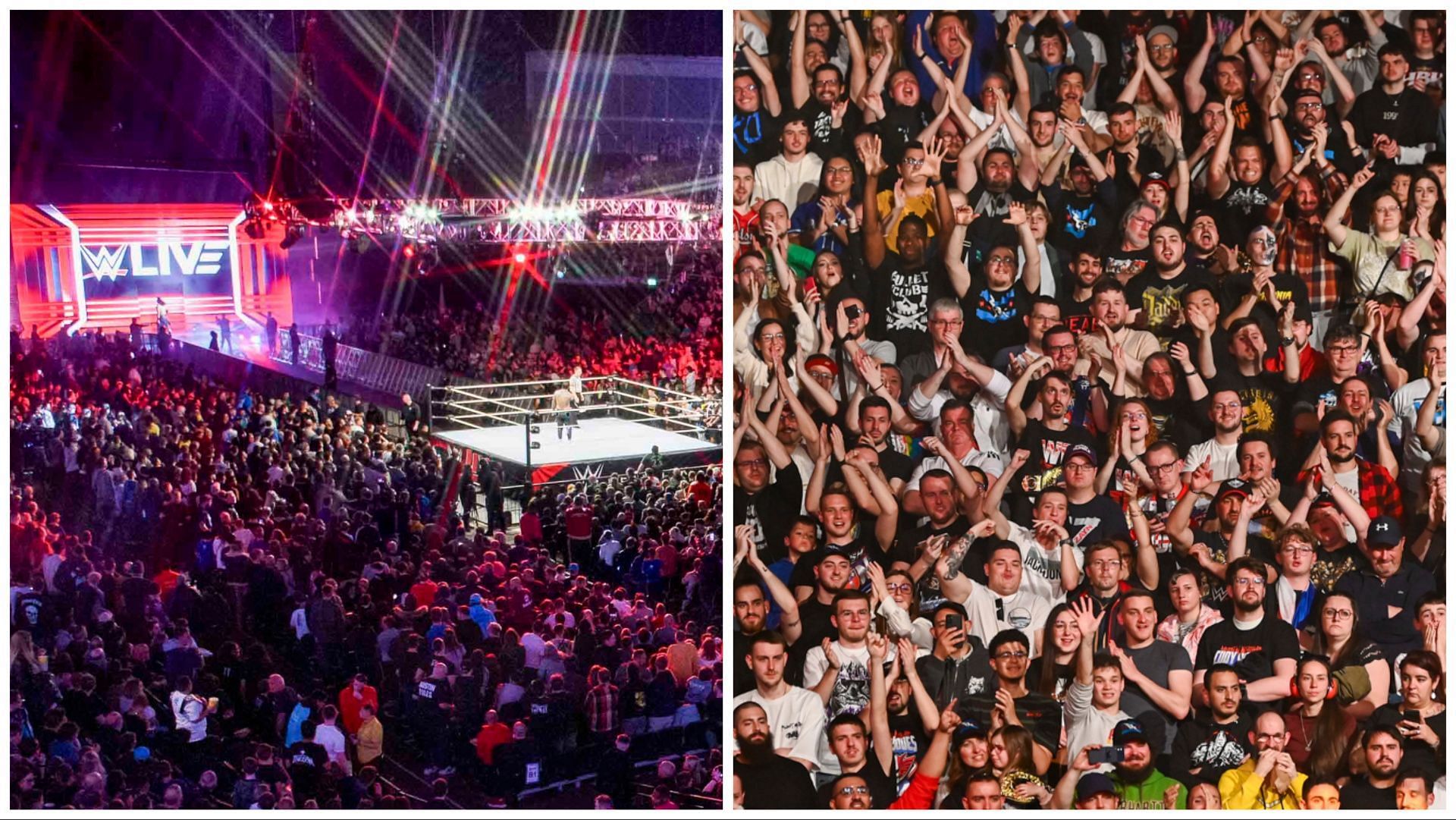 The WWE Universe packs local arenas for live events