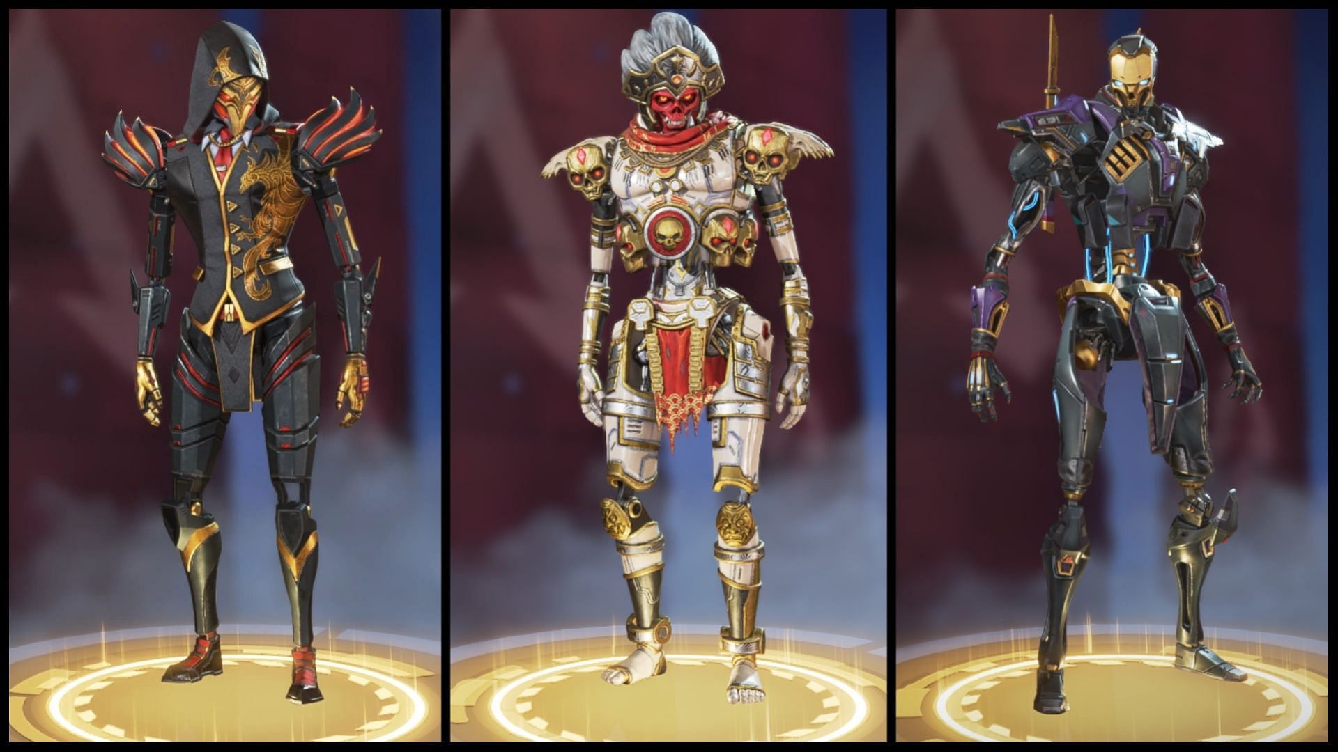 Legendary Revenant skins in Apex Legends (Image via Electronic Arts)