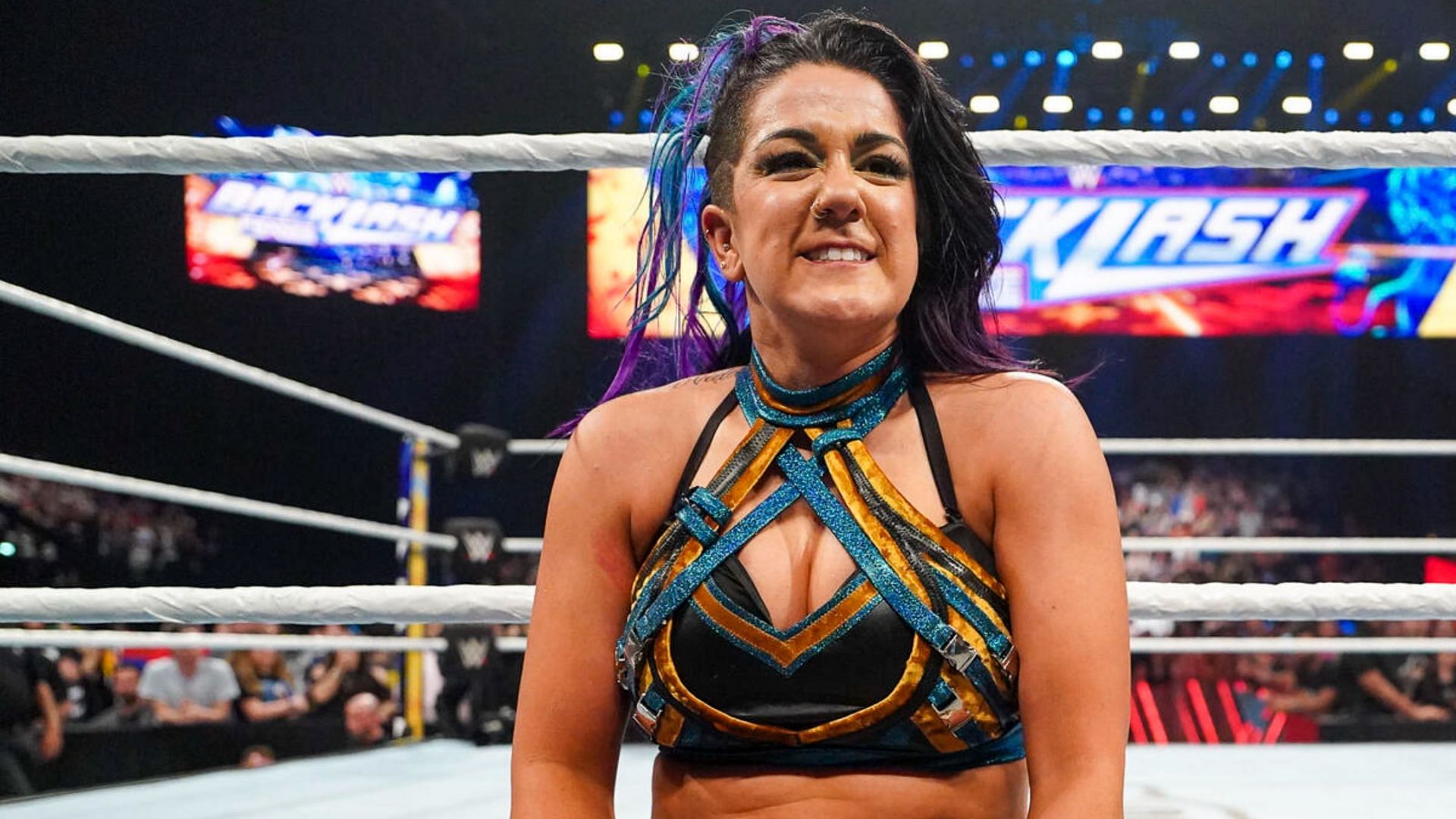 Bayley successfully defended her WWE Women