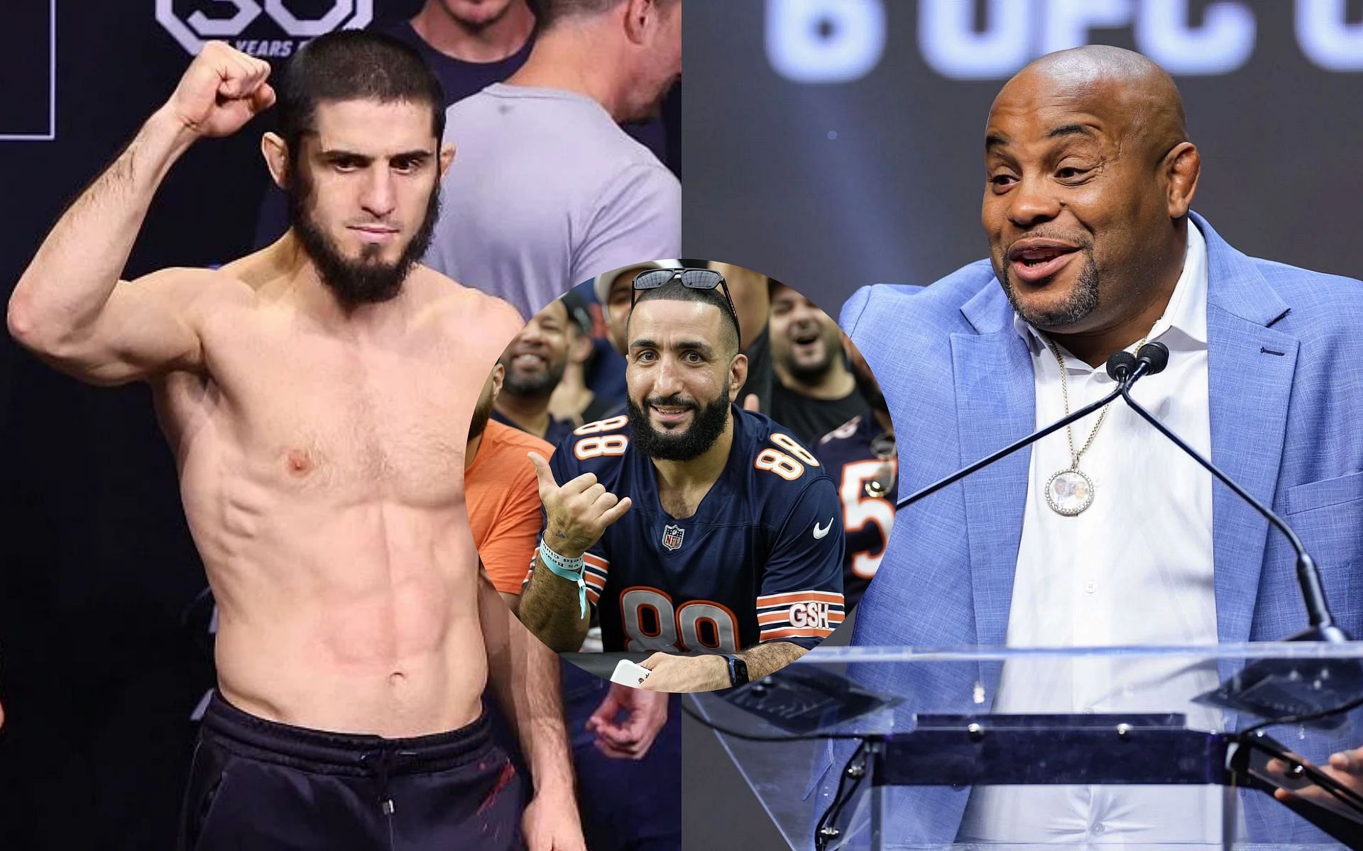 Belal Muhammad reacts to Daniel Cormier catching Islam Makhachev lying [Image courtesy: Getty Images]