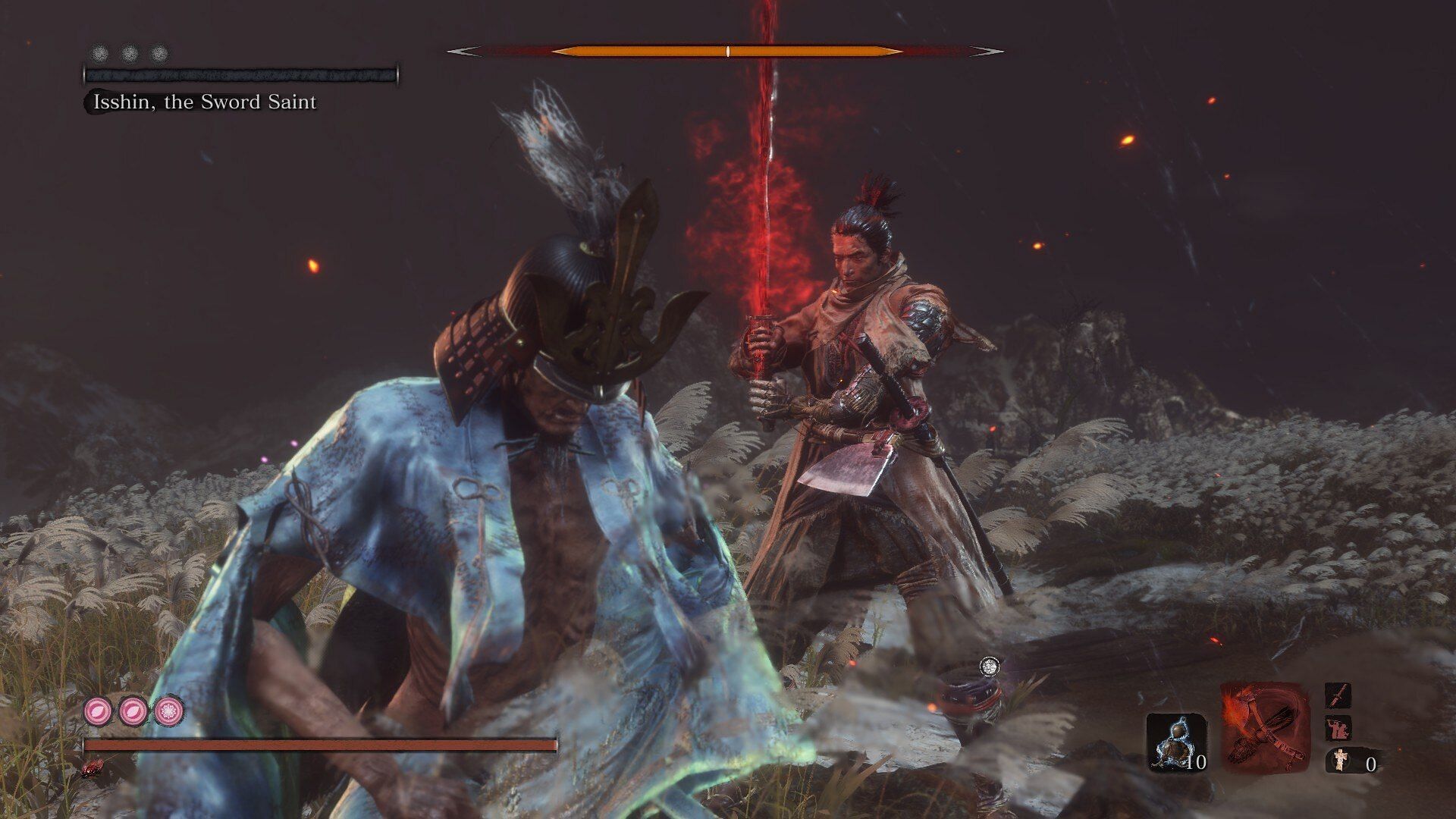 Isshin the Sword Saint is admittedly the hardest boss created by FromSoftware (Image via FromSoftware)