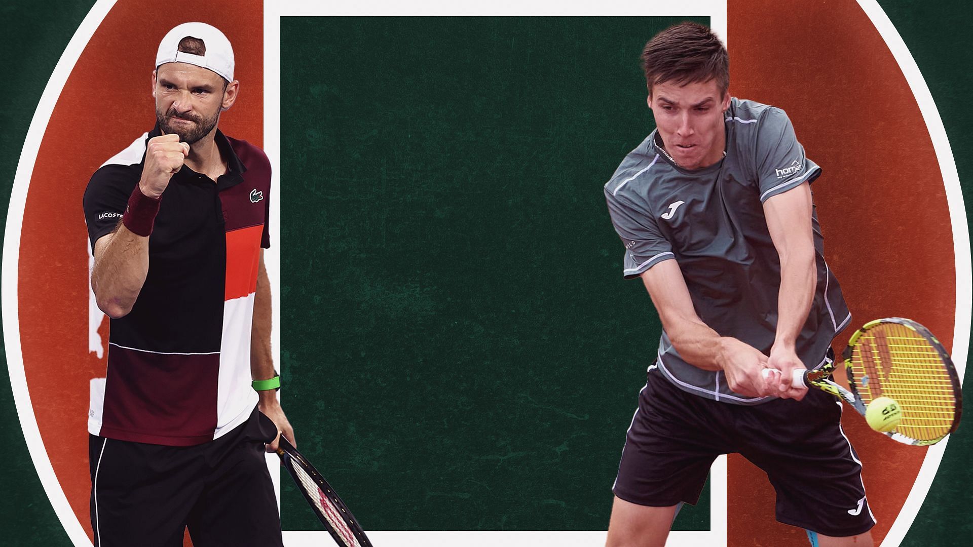 Grigor Dimitrov vs Fabian Marozsan is one of the second-round matches at the 2024 French Open, (Photo: Getty)
