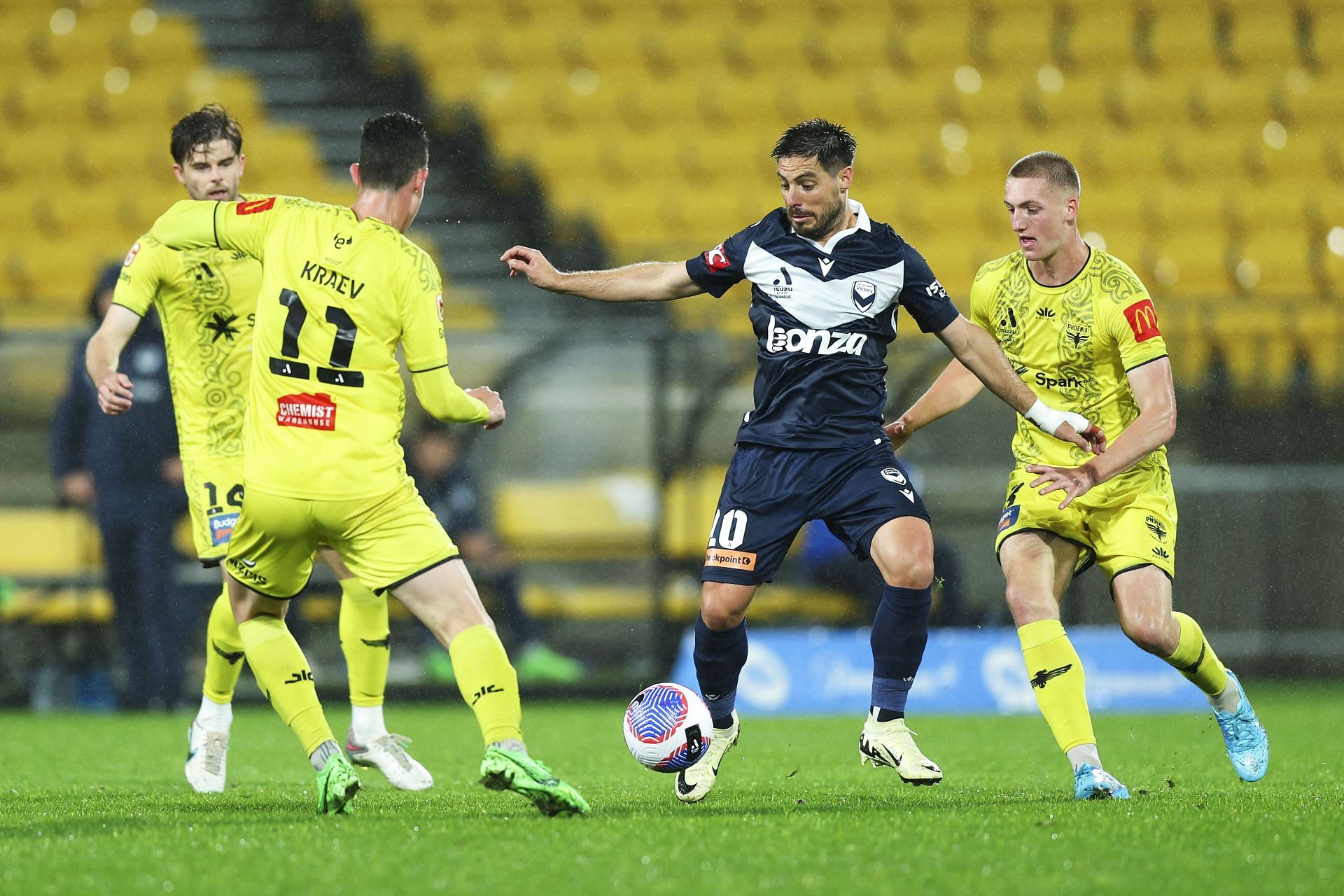 A-League Men Rd 24 - Wellington Phoenix v Melbourne Victory