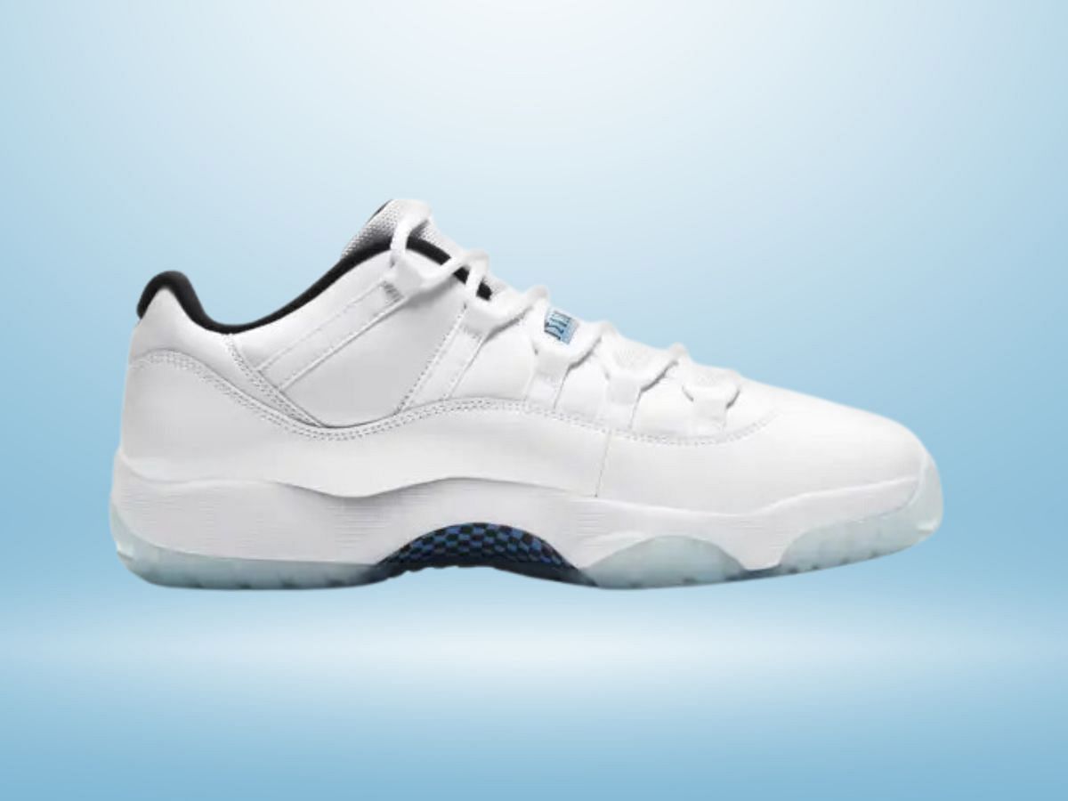 Air Jordan 11 Retro Low &quot;Legend Blue&quot; (Image via Nike)