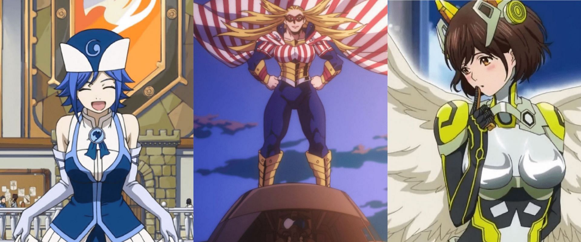 Anime characters like My Hero Academia