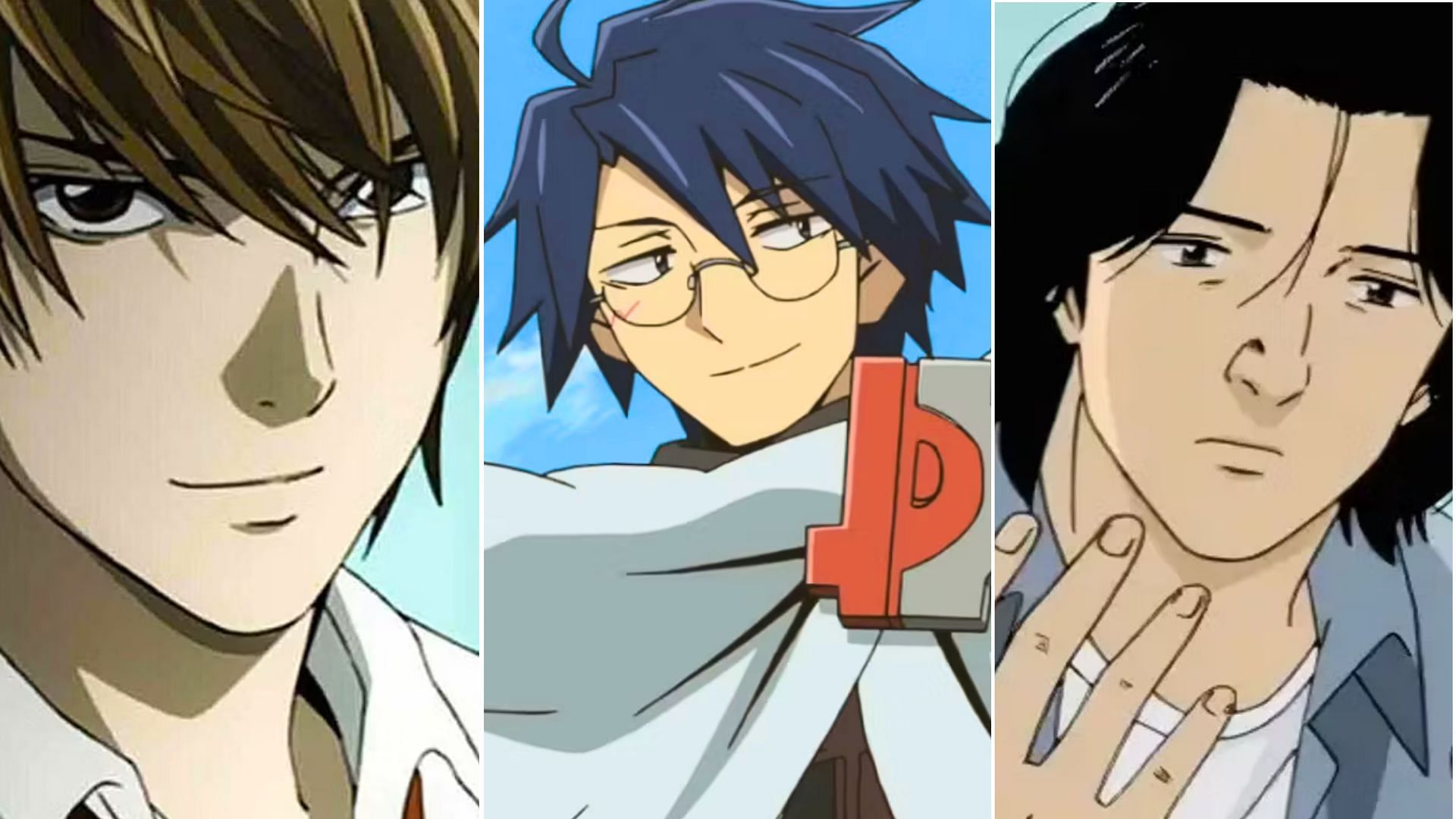 Light Yagami, Shiroe, Dr. Kenzo Tenma 