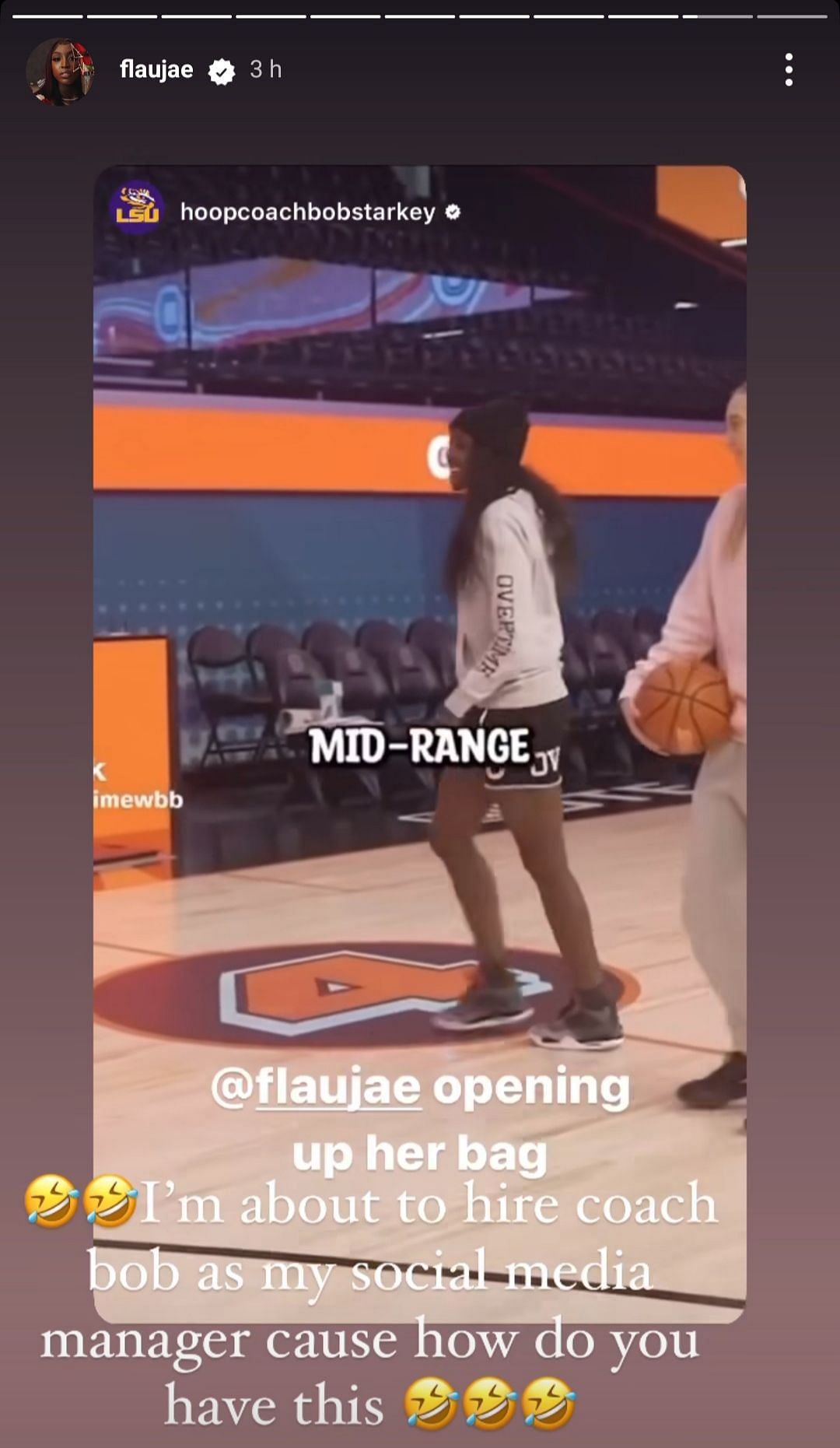 Flau&#039;jae&#039;s IG stories