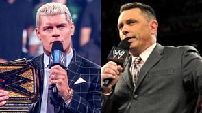 Cody Rhodes reacts to WWE name worrying about Michael Cole being "armed" the whole weekend in Saudi Arabia
