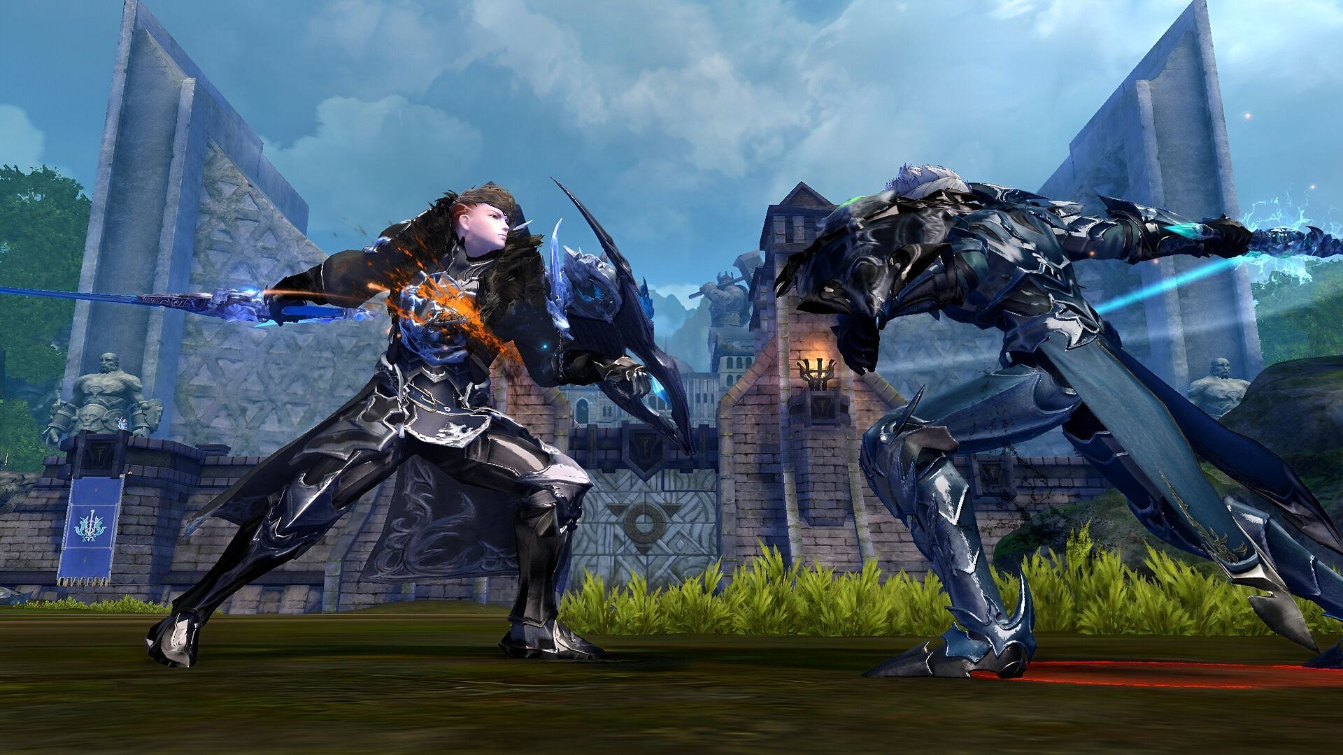 Experiencing the combat of Aion Online (Image via NCSoft)