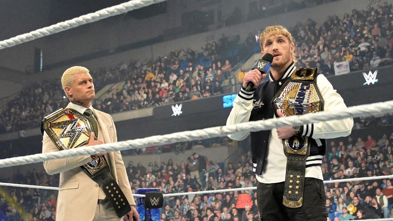 Logan Paul confronted Cody Rhodes on SmackDown
